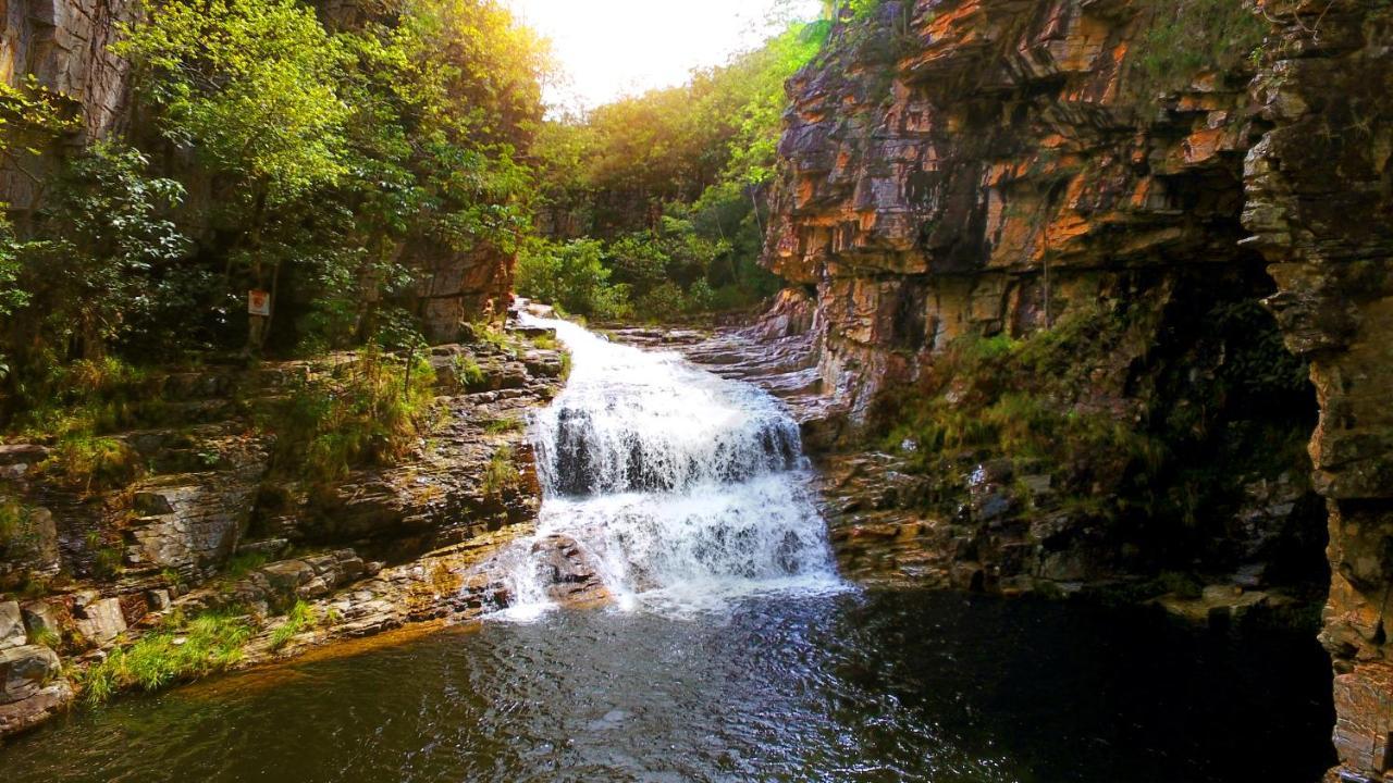 Cachoeiras Pé da Serra Sao Joao Batista do Gloria Exterior foto