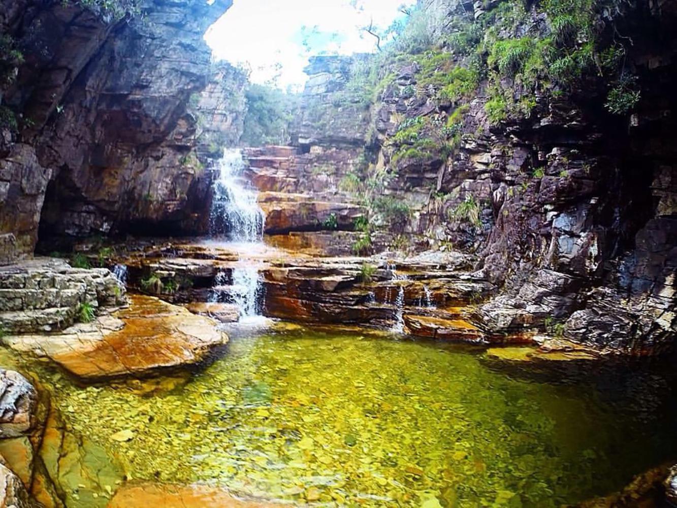 Cachoeiras Pé da Serra Sao Joao Batista do Gloria Exterior foto