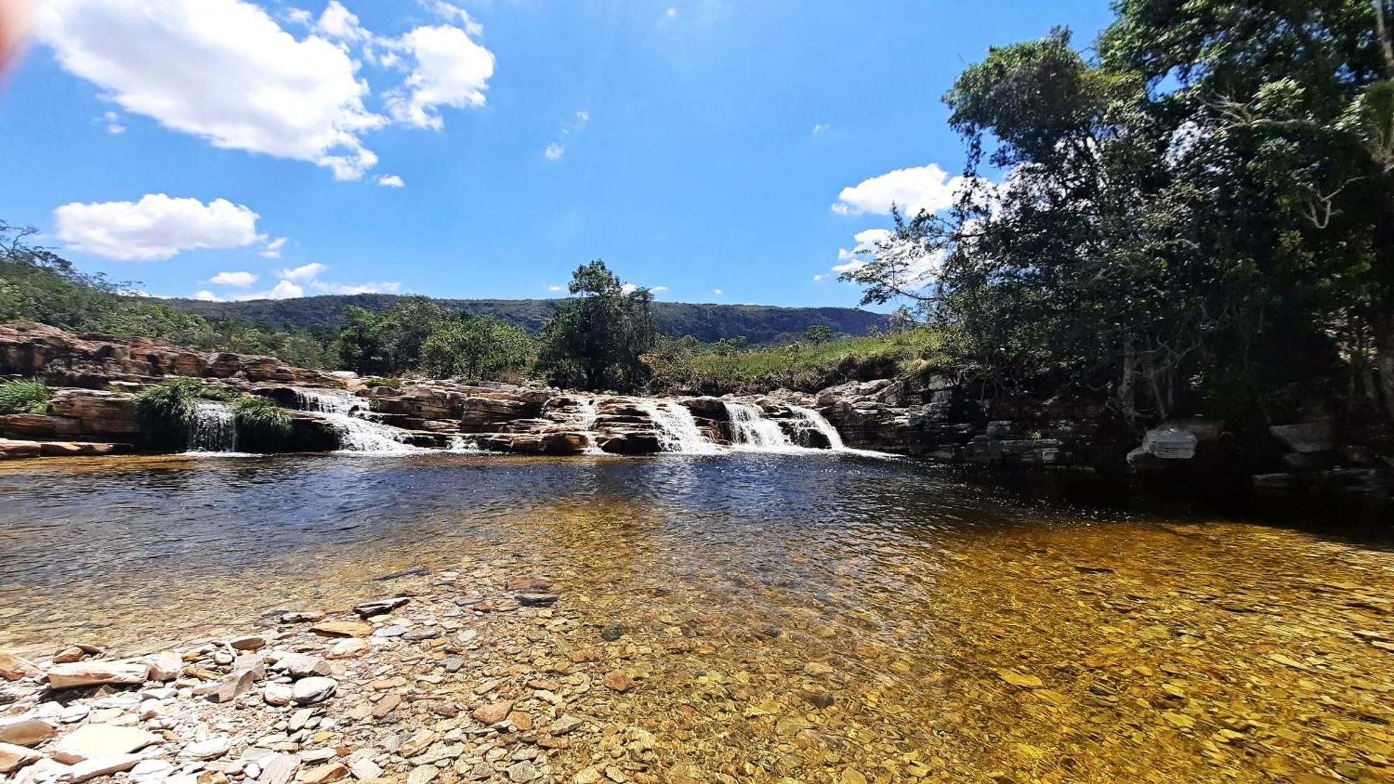 Cachoeiras Pé da Serra Sao Joao Batista do Gloria Exterior foto