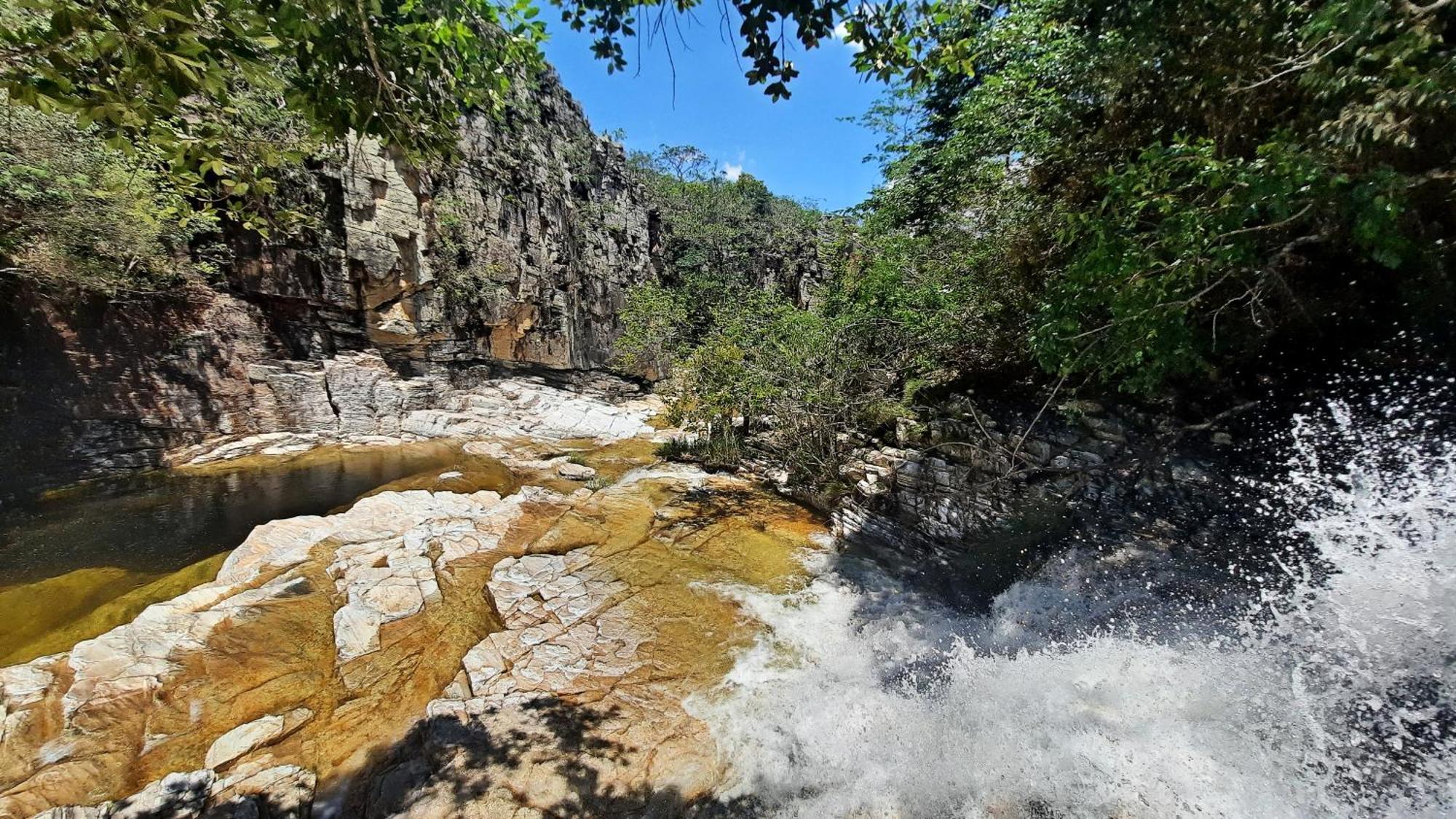 Cachoeiras Pé da Serra Sao Joao Batista do Gloria Exterior foto